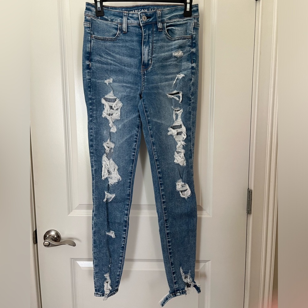 American Eagle Next Level Stretch Super High Rise Jegging Jeans